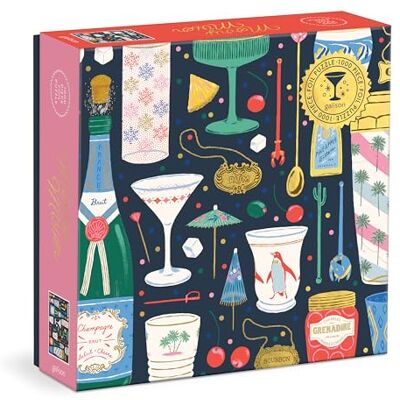 Galison Merry Mixer 1000 stukjes folie puzzel Galison Merry Mixer 1000 stukjes folie puzzel