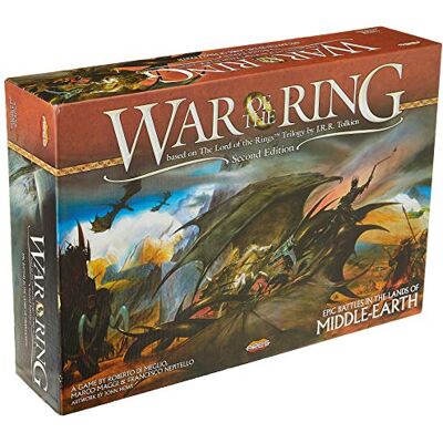 Ares Games War of the Ring 2e editie gezelschapsspel figuren vanaf 14 jaar, 2-4 spelers, 120 minuten speeltijd of meer Ares Games War of the Ring 2e editie gezelschapsspel figuren vanaf 14 jaar, 2-4 spelers, 120 minuten speeltijd of meer