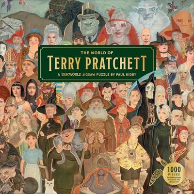 Laurence King The World of Terry Pratchett: A Discworld Jigsaw puzzel/Engels Laurence King The World of Terry Pratchett: A Discworld Jigsaw puzzel/Engels