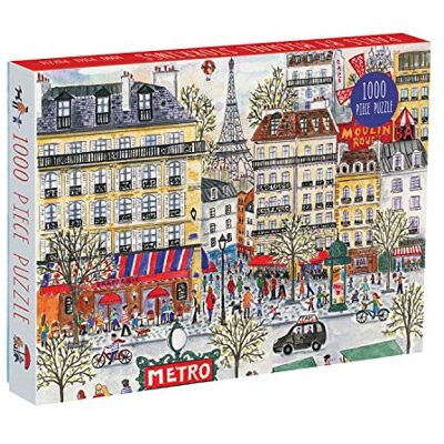Galison Puzzel 1000 stukjes: Michael Storrings Parijs Galison Puzzel 1000 stukjes: Michael Storrings Parijs