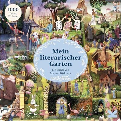 Laurence King Mijn literaire tuin: een 1000-delige puzzel Laurence King Mijn literaire tuin: een 1000-delige puzzel