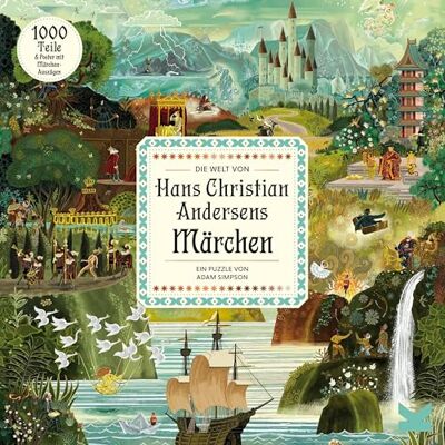 Laurence King De wereld van Hans Christian Andersens Märchen: een 1000-stukjes puzzel Laurence King De wereld van Hans Christian Andersens Märchen: een 1000-stukjes puzzel