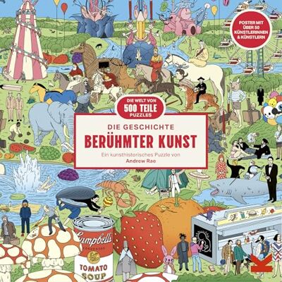 Laurence King De legendarische kunststof: een 500-delige puzzel door het kunstverhaal Laurence King De legendarische kunststof: een 500-delige puzzel door het kunstverhaal
