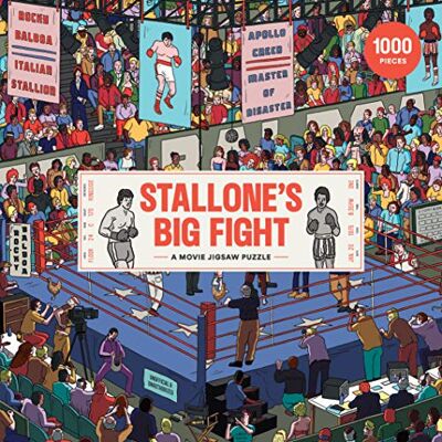 Laurence King Stallone's Big Fight A Movie Jigsaw puzzel/Engels Laurence King Stallone's Big Fight A Movie Jigsaw puzzel/Engels