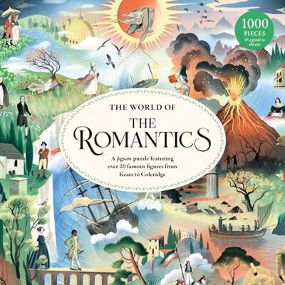 Laurence King The World of the Romantics A 1000 stukjes Jigsaw puzzel/Engels Laurence King The World of the Romantics A 1000 stukjes Jigsaw puzzel/Engels