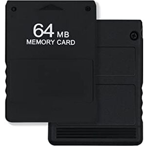 Mcbazel Carte mémoire de jeu 64MB sur PS2 Accessoires de Sauvegarde Haute Vitesse Carte de Stockage Compatible avec le jeu PlayStation 2 Mcbazel Carte mémoire de jeu 64MB sur PS2 Accessoires de Sauvegarde Haute Vitesse Carte de Stockage Compatible avec le jeu PlayStation 2
