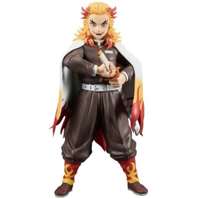 Banpresto DEMON SLAYER GRANDISTA KYOJURO RENGOKU FIG Banpresto DEMON SLAYER GRANDISTA KYOJURO RENGOKU FIG