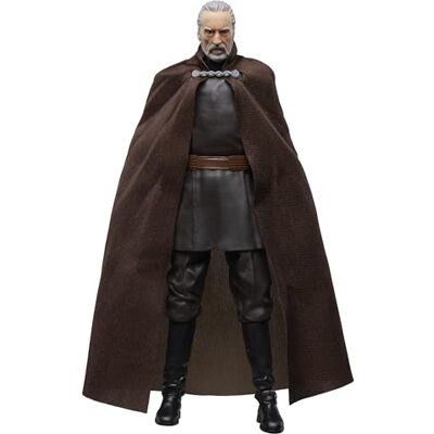 Star Wars The Black Series, 15 cm Graaf Dooku verzamelfiguur, Revenge of the Sith, 20e verjaardag Star Wars The Black Series, 15 cm Graaf Dooku verzamelfiguur, Revenge of the Sith, 20e verjaardag