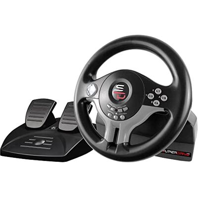 SUBSONIC Superdrive SV200 Racingstuur met pedalen voor Nintendo Switch PS4 Xbox One PC SUBSONIC Superdrive SV200 Racingstuur met pedalen voor Nintendo Switch PS4 Xbox One PC