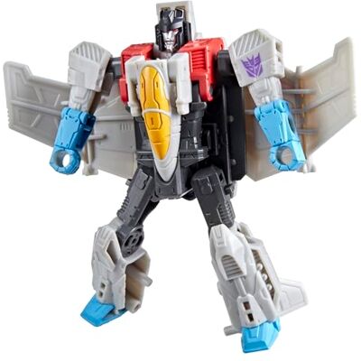 Transformers CYBERWORLD, Cyber Changers Starscream figuur Transformers CYBERWORLD, Cyber Changers Starscream figuur