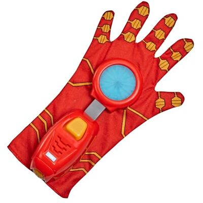 Marvel Iron Man et ses Amis Extraordinaires, Gant répulseur, jouet de déguisement électronique avec sons et lumières, pour enfants, dès 3 ans Marvel Iron Man et ses Amis Extraordinaires, Gant répulseur, jouet de déguisement électronique avec sons et lumières, pour enfants, dès 3 ans