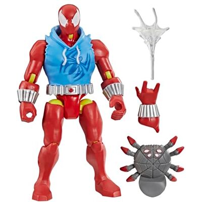 Marvel MixMashers Spider-Man, Scarlet Spider figuur om te mengen en te combineren Marvel MixMashers Spider-Man, Scarlet Spider figuur om te mengen en te combineren