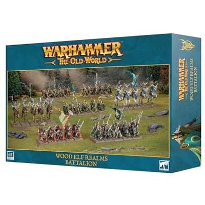 Games Workshop Warhammer The Oid World Wood Elf Realms: Battalion Games Workshop Warhammer The Oid World Wood Elf Realms: Battalion