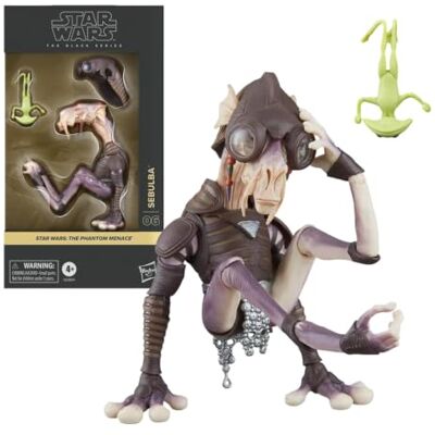 Star Wars De zwarte serie, premium Sebulba verzamelfiguur, 15 cm, : The Phantom Menace Star Wars De zwarte serie, premium Sebulba verzamelfiguur, 15 cm, : The Phantom Menace