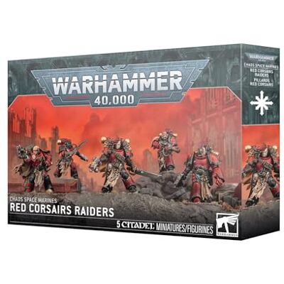 Games Workshop Warhammer 40.000 Chaos Space Marines: Red Corsairs Raiders Games Workshop Warhammer 40.000 Chaos Space Marines: Red Corsairs Raiders