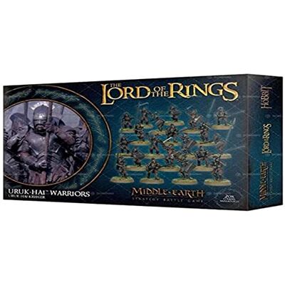 Games Workshop Warhammer Middle Earth Uruk-hai Warriors Games Workshop Warhammer Middle Earth Uruk-hai Warriors