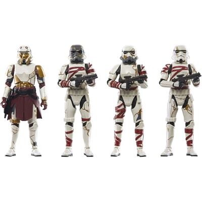 Star Wars The Vintage Collection Captain Enoch & Thrawn's Night Troopers, Ahsoka verzamelfiguren, 9,5 cm, 4 stuks Star Wars The Vintage Collection Captain Enoch & Thrawn's Night Troopers, Ahsoka verzamelfiguren, 9,5 cm, 4 stuks