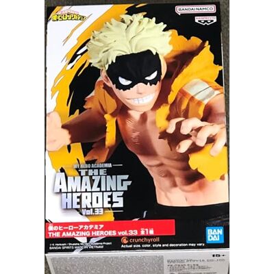 Banpresto Taishiro Toyomitsu Fat Gum My Hero Academia The Amazing Heroes Vol.33 15 cm BP88169P veelkleurig actiefiguur voor anime-fans. Banpresto Taishiro Toyomitsu Fat Gum My Hero Academia The Amazing Heroes Vol.33 15 cm BP88169P veelkleurig actiefiguur voor anime-fans.
