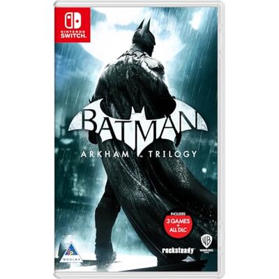 Warner Bros Batman Arkham Trilogy Nintendo Switch Collection Warner Bros Batman Arkham Trilogy Nintendo Switch Collection