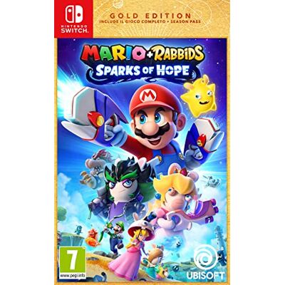 Ubisoft Mario + Rabbids – Sparks of Hope für Switch (Bonus Gold Edition) (Deutsche Verpakking) Ubisoft Mario + Rabbids – Sparks of Hope für Switch (Bonus Gold Edition) (Deutsche Verpakking)