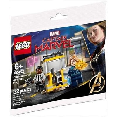 Lego Marvel Captain Marvel en Nick Fury Limited Edition Polybag (30453) Lego Marvel Captain Marvel en Nick Fury Limited Edition Polybag (30453)