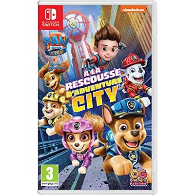 Bandai Namco Entertainment Paw Patrol, Paw Patrol, ter redding van Adventure City (NSwitch), zwart Bandai Namco Entertainment Paw Patrol, Paw Patrol, ter redding van Adventure City (NSwitch), zwart