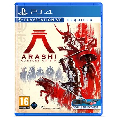 Perp Games Arashi Castles of Sin PS4 Game (PSVR vereist) Perp Games Arashi Castles of Sin PS4 Game (PSVR vereist)