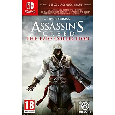 Ubisoft UBI SOFT FRANCE Assassin's Creed The Ezio Collection (Nnintendo Switch), zwart Ubisoft UBI SOFT FRANCE Assassin's Creed The Ezio Collection (Nnintendo Switch), zwart