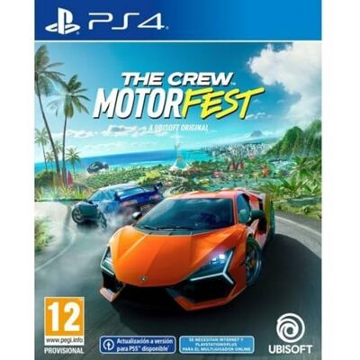 Ubisoft Playstation 4 The Crew Motorfest videogame Ubisoft Playstation 4 The Crew Motorfest videogame