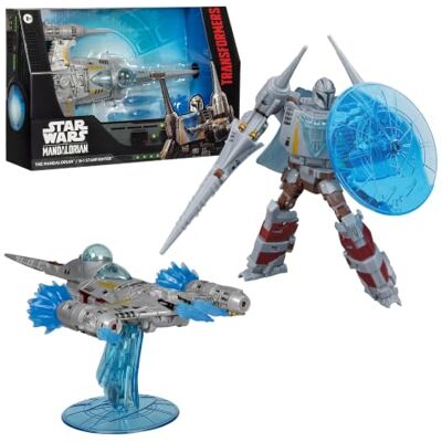 Transformers Collaborative Star Wars: The Mandalorian, N-1 Starfighter figuur Transformers Collaborative Star Wars: The Mandalorian, N-1 Starfighter figuur