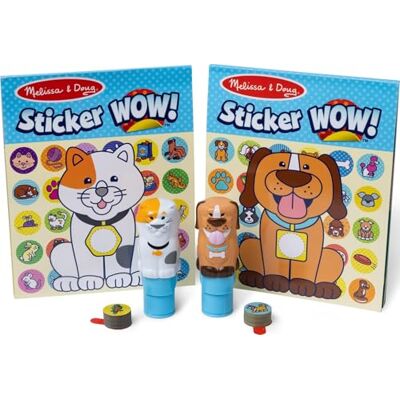 Melissa & Doug MAC Sticker Wow Stempelset 2 dieren Melissa & Doug MAC Sticker Wow Stempelset 2 dieren