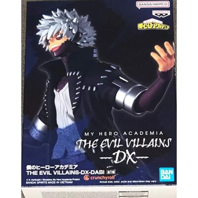 Banpresto , Actiefiguur Dabi My Hero Academia, The Evil Villains DX 20 cm, meerkleurig BP88287 Banpresto , Actiefiguur Dabi My Hero Academia, The Evil Villains DX 20 cm, meerkleurig BP88287