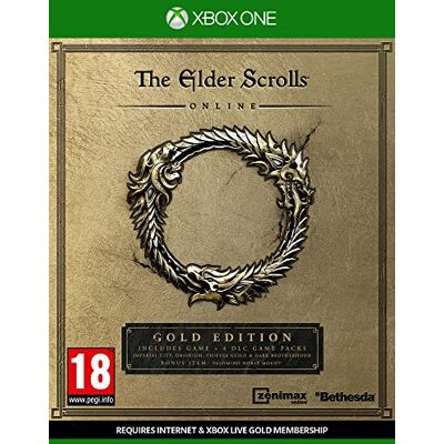 Bethesda Elder Scrols Online XB1 Consolespel, goudkleurig Bethesda Elder Scrols Online XB1 Consolespel, goudkleurig