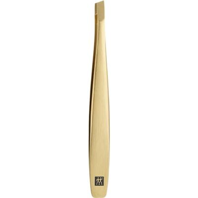 ZWILLING Haakse Pincet, Mat Goud ZWILLING Haakse Pincet, Mat Goud
