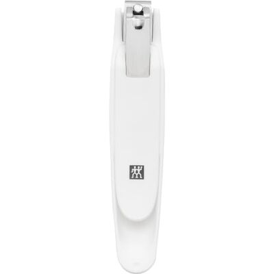 ZWILLING Hoogwaardige nagelknipper met nagelvanger, extra groot, scherp, voor rechts- en linkshandigen, wit, 145 mm ZWILLING Hoogwaardige nagelknipper met nagelvanger, extra groot, scherp, voor rechts- en linkshandigen, wit, 145 mm
