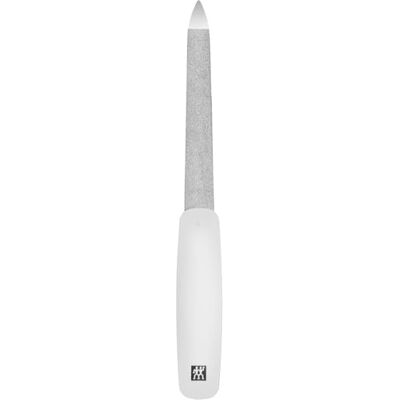 ZWILLING Nagelvijl (saffiercoating, gepolijste punt voor het reinigen van nagels, oppervlakken met grove en fijne korrel), wit, 160 mm ZWILLING Nagelvijl (saffiercoating, gepolijste punt voor het reinigen van nagels, oppervlakken met grove en fijne korrel), wit, 160 mm