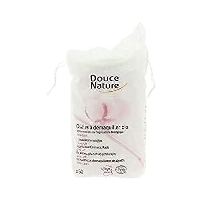Douce Nature Ovale make-up-verwijderaar, 50 stuks Douce Nature Ovale make-up-verwijderaar, 50 stuks