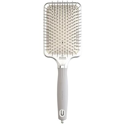 Olivia Garden Care Rechthoekig Nylon Zilver Haarborstel L Olivia Garden Care Rechthoekig Nylon Zilver Haarborstel L