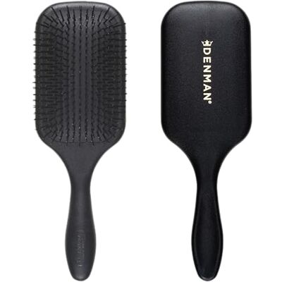 Denman Tangle Tamer Ultra D90L Ontwarrende borstel voor krullend haar en zwart echt haar, gebruik met droog en nat haar (zwart) Denman Tangle Tamer Ultra D90L Ontwarrende borstel voor krullend haar en zwart echt haar, gebruik met droog en nat haar (zwart)