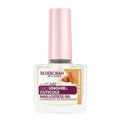 DEBORAH Milano Nagel- en nagelriemolie met amandelolie, voedt en verzacht overtollige huid, 8,5 ml DEBORAH Milano Nagel- en nagelriemolie met amandelolie, voedt en verzacht overtollige huid, 8,5 ml