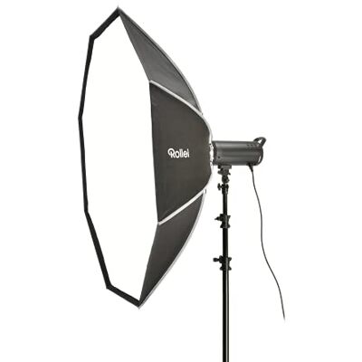 Rollei Octabox Professional Studio Flash 150 cm Opvouwbare achthoekige lichtbak met Bowens aansluiting Lichttransformator voor Studio Flash 28161_Parent Rollei Octabox Professional Studio Flash 150 cm Opvouwbare achthoekige lichtbak met Bowens aansluiting Lichttransformator voor Studio Flash 28161_Parent