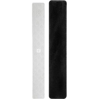 ZWILLING Nagelvijl van roestvrij staal (exclusief design met reliëf, grove en fijne korrel, zeer zacht voor de nagels), zilver, 140 mm ZWILLING Nagelvijl van roestvrij staal (exclusief design met reliëf, grove en fijne korrel, zeer zacht voor de nagels), zilver, 140 mm