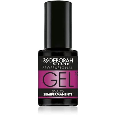 DEBORAH Milano Professional gelnagellak, semi-permanent, nr. 10, donkerpaars, langdurig plumping-effect, geeft intensieve en glanzende nagels, 4,5 ml DEBORAH Milano Professional gelnagellak, semi-permanent, nr. 10, donkerpaars, langdurig plumping-effect, geeft intensieve en glanzende nagels, 4,5 ml