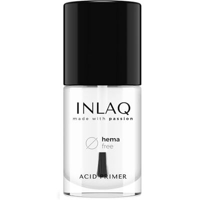 INLAQ HEMA Primer Acid Primer voor gelnagels, 7 ml, zuurprimer voor acrylgelnagels, basislaag INLAQ HEMA Primer Acid Primer voor gelnagels, 7 ml, zuurprimer voor acrylgelnagels, basislaag