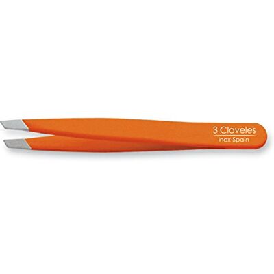 3 Claveles 12276 pincet van roestvrij staal, 9 cm, oranje 3 Claveles 12276 pincet van roestvrij staal, 9 cm, oranje