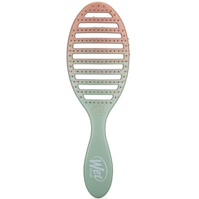 Wet Brush WetBrush Speed Dry Ontwarring met hittebestendige Heatflex borstelharen en open design voor sneller drogen van het haar, voor alle haartypes, Feel Good Ombre-collectie, schuim Wet Brush WetBrush Speed Dry Ontwarring met hittebestendige Heatflex borstelharen en open design voor sneller drogen van het haar, voor alle haartypes, Feel Good Ombre-collectie, schuim