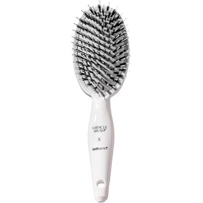 HAIRtamin Haarborstel voor alle haartypes Haarborstel voor föhnen, ontwarren en rechttrekken Antistatisch, licht en ergonomisch ontwerp Haarborstel voor mannen en vrouwen HAIRtamin Haarborstel voor alle haartypes Haarborstel voor föhnen, ontwarren en rechttrekken Antistatisch, licht en ergonomisch ontwerp Haarborstel voor mannen en vrouwen