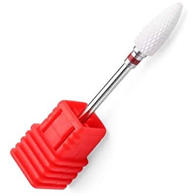 Natury Nails Nageldraaibank keramische frees voor manicure, pedicure, lak, acrylnagels en gelnagels vorm ballon/maïs (fijne korrel) Natury Nails Nageldraaibank keramische frees voor manicure, pedicure, lak, acrylnagels en gelnagels vorm ballon/maïs (fijne korrel)