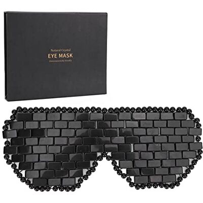 Brrnoo Natuurlijke jade oogmasker met edelstenen Jade slaapmasker Warme of koude therapie Kalmerend, verfrissend en ontgiftend oogmasker, Nee, nee. 2, 1 stuk (1-pack) Brrnoo Natuurlijke jade oogmasker met edelstenen Jade slaapmasker Warme of koude therapie Kalmerend, verfrissend en ontgiftend oogmasker, Nee, nee. 2, 1 stuk (1-pack)