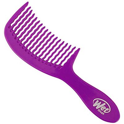 Wet Brush Ontwarrende kam paars voor uniseks, 1 stuk Wet Brush Ontwarrende kam paars voor uniseks, 1 stuk